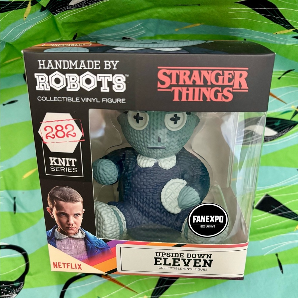 Handmade by Robots Stranger Things Upside Down Eleven. Knit Series 282